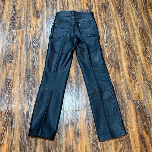 Motorcycle Thick Genuine Leather Pants By Drag Specialties Size 30 X 33